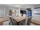 Elegant dining room with arcade games at 1813 Sugar Cove Ct, Ocoee, FL 34761