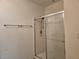Clean shower with glass enclosure and tiled walls at 1884 Hickory Bluff Rd, Kissimmee, FL 34744