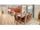 Open concept dining room with kitchen view at 4738 Sleepy Hollow Dr, Kissimmee, FL 34746