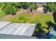 Overlooking the backyard with a view of a flat roof at 2111 Staunton Ave, Winter Park, FL 32789