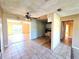 Dining area with adjacent kitchen at 4300 Colony Way, Orlando, FL 32808