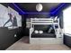 Star Wars themed bedroom with a bunk bed and wall art at 866 Paradise Dr, Davenport, FL 33897