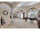 Home office with built-in shelving and large windows at 1965 Fairway Loop, Kissimmee, FL 34746
