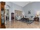 Spacious living room featuring a neutral color palette and ample natural light at 27000 Nature View St, Leesburg, FL 34748