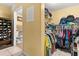 Spacious closet with built-in shelving and ample hanging space at 2743 N Poinciana Blvd # 59, Kissimmee, FL 34746