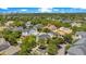 An aerial shot showing the house and its surrounding neighborhood at 4685 Anson Ln, Orlando, FL 32814