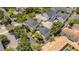 Aerial view of a house and surrounding neighborhood at 4685 Anson Ln, Orlando, FL 32814