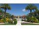 Fountain courtyard with lush landscaping and walkways at 5548 Metrowest Blvd # 310, Orlando, FL 32811