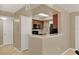 Kitchen features granite countertops and black appliances at 696 Youngstown Pkwy # 307, Altamonte Springs, FL 32714