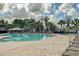 Relaxing community pool with gazebo and lounge chairs at 12023 Gold Creek Trl, Windermere, FL 34786