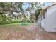 Charming backyard with firepit and seating area at 2827 Euston Rd, Winter Park, FL 32789