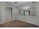 Dining room with carpet, chandelier, and mirrored wall at 613 Banderas Ave, Ocoee, FL 34761