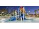 Interactive water playground with slides and sprinklers at 8823 Interlocking Ct, Davenport, FL 33896
