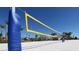 Beach volleyball court with sand and nets at 8823 Interlocking Ct, Davenport, FL 33896