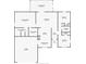 Floor plan showing a 3 bedroom, 2 bath house at 610 Crane Dr, Poinciana, FL 34759