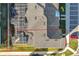 Aerial view showcasing private screened-in patio at 1264 Challenge Dr, Davenport, FL 33896
