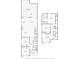 Two-story floor plan with 3 bedrooms and 3 bathrooms at 1264 Challenge Dr, Davenport, FL 33896