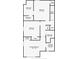 Second floor plan with primary bedroom and two additional bedrooms at 1264 Challenge Dr, Davenport, FL 33896