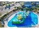 Kid-friendly splash pad with small slides and water features at 1264 Challenge Dr, Davenport, FL 33896