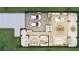 Main floor features open layout, 2-car garage & lanai at 227 Page St, Orlando, FL 32806