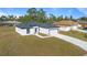 New construction home with a large yard, driveway and neighborhood view at 4479 Sw 170Th Rd, Ocala, FL 34473