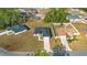 Aerial view of new construction home in a residential neighborhood at 4479 Sw 170Th Rd, Ocala, FL 34473