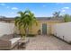 Small, private backyard with patio and storage shed at 7321 Brightland St, Windermere, FL 34786