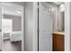 Half bathroom with vanity and single sink at 7321 Brightland St, Windermere, FL 34786