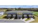 Luxury townhomes with a view of the golf course at 856 Driving Range Ct, Reunion, FL 34747