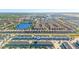 Aerial view of the property and surrounding neighborhood at 8921 Sydney Ave, Kissimmee, FL 34747