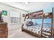 Bedroom with bunk beds and sports theme at 8921 Sydney Ave, Kissimmee, FL 34747
