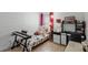Bedroom setup as a home office or workspace with a keyboard and desk at 167 Castaway Beach Way, Kissimmee, FL 34746