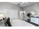 King-size bed, access to the kitchen, and coastal decor at 608 Gran Bahama Blvd # 608, Davenport, FL 33897