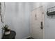 Interior condo entryway with light blue walls and small table at 608 Gran Bahama Blvd # 608, Davenport, FL 33897