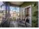 Relaxing screened balcony with patio furniture, offering a view of the surrounding area at 608 Gran Bahama Blvd # 608, Davenport, FL 33897