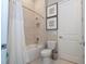 Clean bathroom with tub and shower at 7740 Sandy Ridge Dr # 9-236, Kissimmee, FL 34747