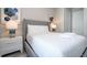 Bedroom with a full-size bed and two nightstands at 7740 Sandy Ridge Dr # 9-236, Kissimmee, FL 34747