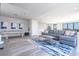 Game room features a pool table, comfortable seating, and a modern aesthetic at 7740 Sandy Ridge Dr # 9-236, Kissimmee, FL 34747
