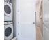 Stackable washer and dryer in a closet at 7740 Sandy Ridge Dr # 9-236, Kissimmee, FL 34747