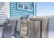Stainless steel grill and mini-fridge on rooftop deck at 7740 Sandy Ridge Dr # 9-236, Kissimmee, FL 34747