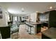 Modern kitchen with stainless steel appliances and island at 4815 Rigging St, Haines City, FL 33844