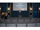 Community theater room with seating for residents at 8979 Azalea Sands Ln, Davenport, FL 33896