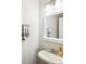 Clean bathroom with updated vanity and mirror at 2020 Retreat View Cir, Sanford, FL 32771