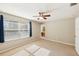 Spacious bedroom with neutral walls and carpet flooring at 2020 Retreat View Cir, Sanford, FL 32771