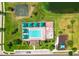Community amenities including pool, playground, and basketball court at 10198 Oak Crest Rd, Orlando, FL 32829