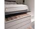 Main bedroom with built-in drawers under a raised bed platform at 3420 Lake Harney Cir, Geneva, FL 32732