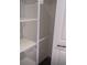 Well-organized closet with shelves and hanging rod at 3420 Lake Harney Cir, Geneva, FL 32732