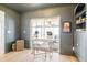 Bright vanity area with a view of the screened porch at 3420 Lake Harney Cir, Geneva, FL 32732