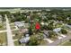 Aerial view showing home's location and surroundings at 603 Conrad Dr, New Smyrna Beach, FL 32168