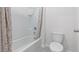 Clean bathroom with shower and toilet at 4807 Khloe Ct, Winter Haven, FL 33884